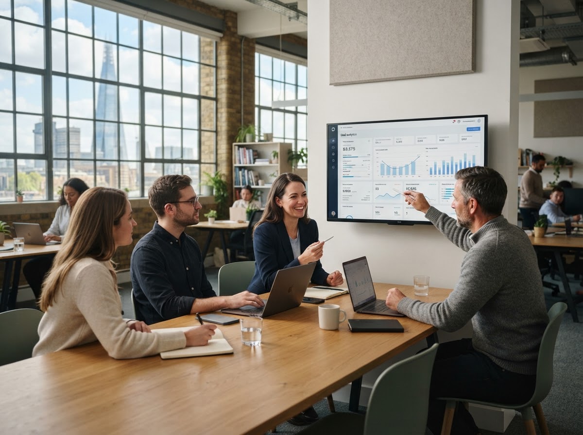 Novalyx analyst reviewing portfolio data on a secure platform interface